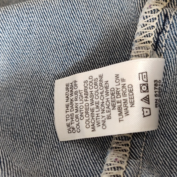 Sleeveless Denim Vest Maurice's Plus Size 2X - Picture 4 of 4